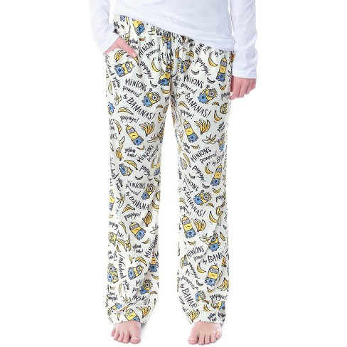 Despicable Me Womens' Minions Powered By Bananas Sleep Pajama