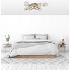 Elegant Lighting Lyra 32 inch Flush Mount in Satin Gold - 2 of 4