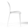 WestinTrends Playa Outdoor Modern Stackable Patio Dining Chairs (Set of 2) - 2 of 4