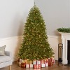 National Tree Company Pre-Lit Full Dunhill Fir Artificial Christmas Tree Clear Lights - 3 of 4