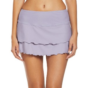 Sporti Solid Cover Up Swim Skirt - 1 of 4