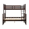 Twin Over Full Bunk Bed with Storage Drawers, Ladder and Safety Guard Rails - 4 of 4