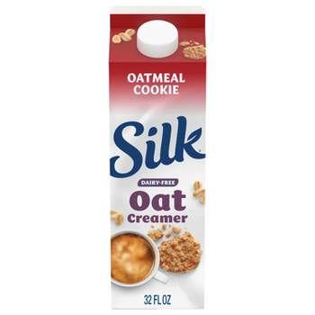 Silk Oatmeal Cookie Oat Milk Coffee Creamer - 32 fl oz (1qt) Bottle