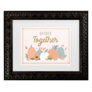 Trademark Fine Art - Laura Marshall Festive Friendsgiving I Matted Framed Art - 1 of 4