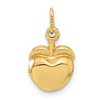 Black Bow Jewelry 14k Yellow Gold 3D Puffed Apple Charm - 3 of 4