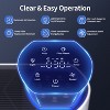 Powerful Air Purifiers for Home Large Room Up to 1400 Ft² with Air Quality Monitor 20dB Sleep Mode - 3 of 4