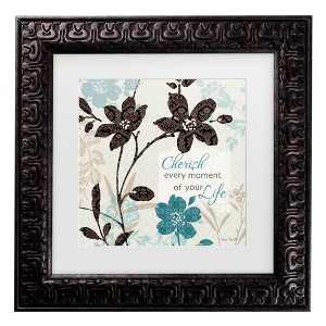 Trademark Fine Art - Lisa Audit Botanical Touch Quote I Matted Framed Art - 1 of 4