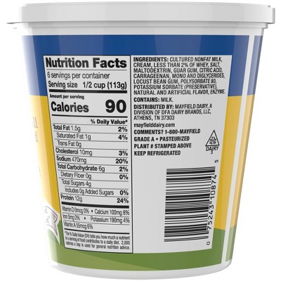 Mayfield Low Fat Cottage Cheese - 24oz