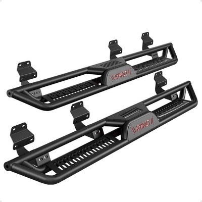 Whizmax Running Boards 6.5 Inches with Two Stairs Design Compatible with 2015-2024 Ford F-150 SuperCrew Cab (4 Full-Size Doors), Bolt-on Side Steps