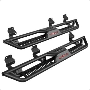 Whizmax Running Boards 6.5 Inches with Two Stairs Design Compatible with 2015-2024 Ford F-150 SuperCrew Cab (4 Full-Size Doors), Bolt-on Side Steps - 1 of 4