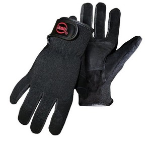 Boss Guard Men's Indoor/Outdoor Mechanic's Glove Black L 1 pair - 1 of 1