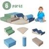 Lycvki 6 in 1 Foam Playset Soft Climb and Crawl for Indoor Active - 2 of 4