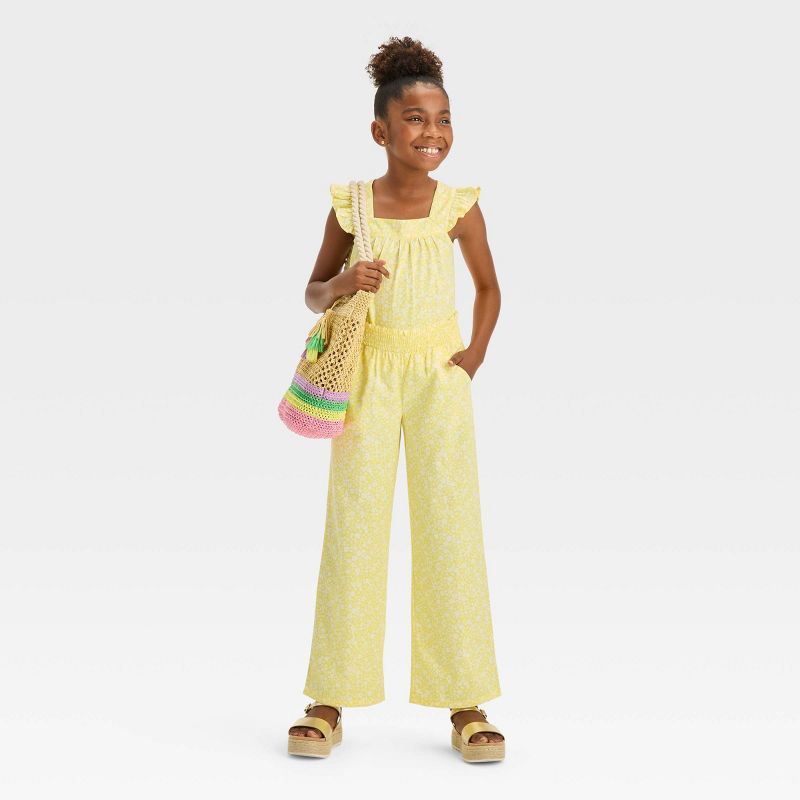 Girls' Pull-On Woven Pants - Cat & Jack™, 4 of 5