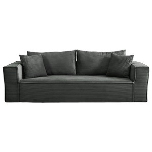 Aukfa Sleeper Sofa Couches for Living Room, Luxury Modern Couch with Deep Seat, No Assembly Required, 3 Seater, Gray - 1 of 4