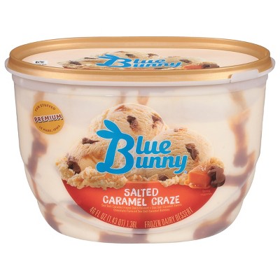 Blue Bunny Salted Caramel Craze Ice Cream - 46 Fl Oz : Target