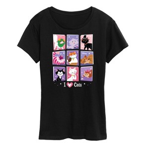 Women's - Disney - Cats & Dogs Short Sleeve Graphic T-Shirt - 1 of 4