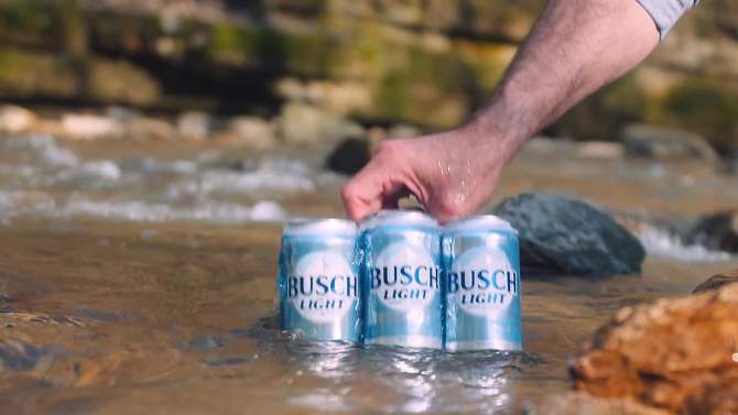 Busch Light Beer - 6pk/16 fl oz Cans, 2 of 12, play video