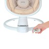 Nuby Auto Baby Swing with Mosquito Net and Canopy Pillow - Beige - 4 of 4