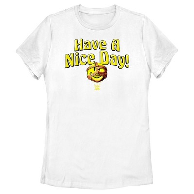 Women's WWE Mankind Have a Nice Day Logo T-Shirt