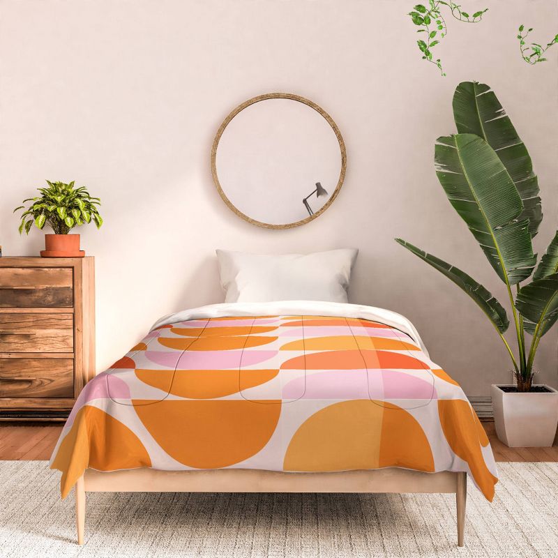 Deny Designs ThirtyOne Illustrations Tangerine Comforter Set Various Colors, 3 of 4