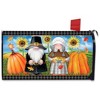 Thanksgiving Gnomes Magnetic Mailbox Cover Sunflowers Humor Standard Briarwood Lane - 3 of 3