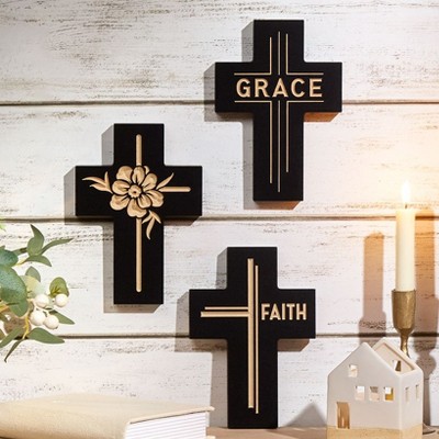 The Lakeside Collection Carved Cross