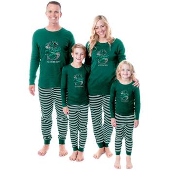 Harry Potter Founder Tight Fit Family Pajama Set (slytherin, Adult,  Xx-large) : Target
