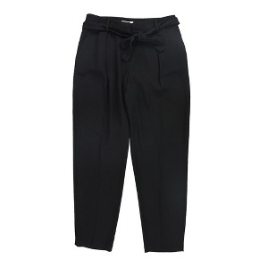 bar III Womens Belted Straight Casual Wide Leg Pants - 1 of 2