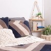 Attop Boho Wall Hanging Shelves Macrame Floating Plant Photos Wood Shelf for Bedroom Living Room Apartment Decor - 4 of 4