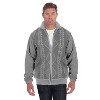 Gioberti Men's Full Zip Lightweight Geometric Design Cardigan Sweater - 2 of 3