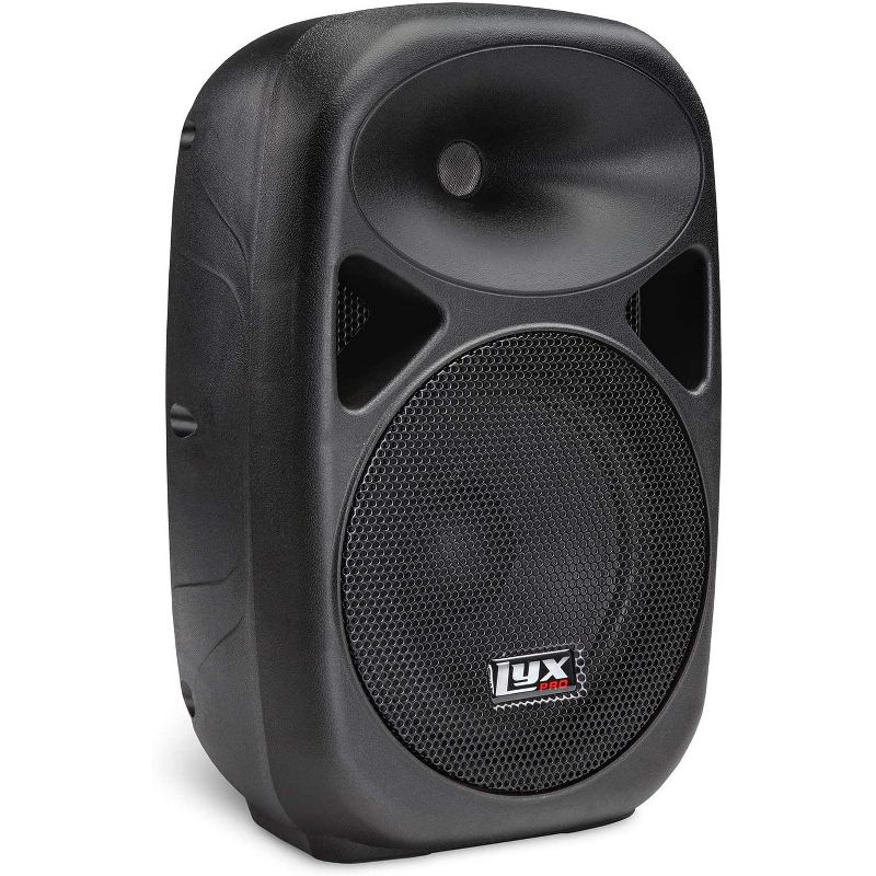 LyxPro 8” Portable Passive PA Speaker System W/Speakon, XLR Input, 1 of 5