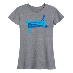 Women's - Dr. Seuss - You Can Steer Yourself Short Sleeve Graphic T-Shirt - 1 of 4