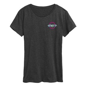 Women's - Marvel - Hawkeye Circle Logo Short Sleeve Graphic T-Shirt - 1 of 4