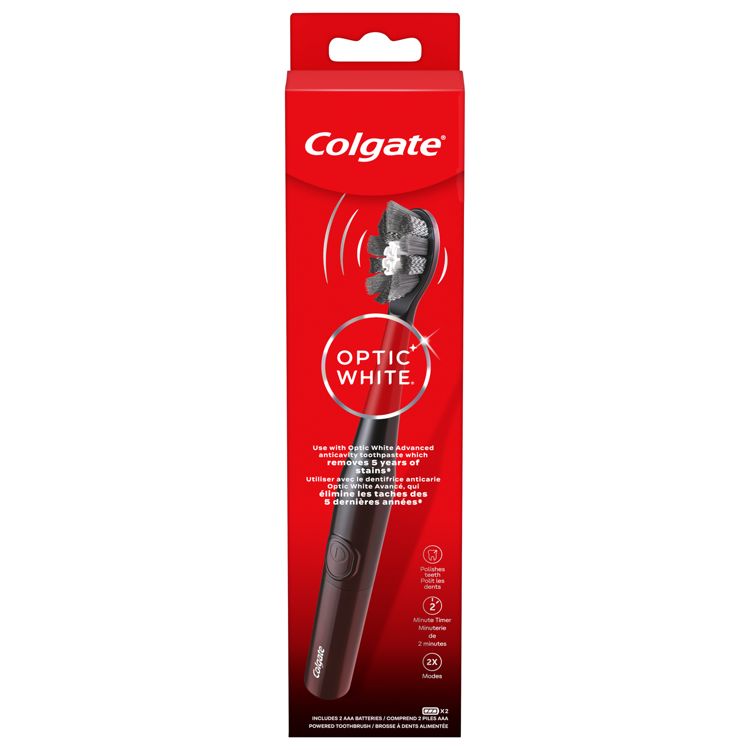 Colgate Optic White Pro Series Sonic Battery Powered Toothbrush - Black, 6 of 10