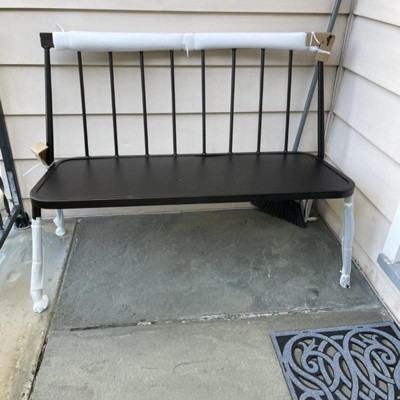 Target black outdoor bench new arrivals