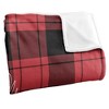 Laguardia Community College Campus Plaid Spirit Silky Touch Super Soft Throw Blanket 50x60 - 3 of 4