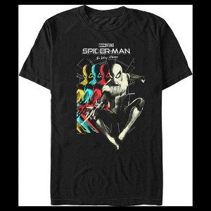 Men's Marvel Spider-Man: No Way Home Colorful Stack T-Shirt - 1 of 4