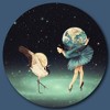 Courtside Market Global Wonders Photography Collection,A Dance With The Moon Statement Piece Wood Décor - 3 of 4