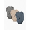 Colored Organics 3-Pack Classic Long Sleeve Bodysuit Bundle - 3 of 3