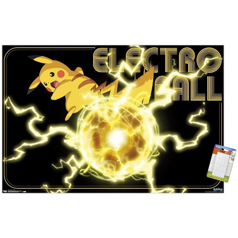 Poster Pokemon - Pikachu Asleep, Wall Art, Gifts & Merchandise