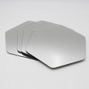 Evideco French Home Goods Set of 4 Small Self-Adhesive Decorative Mirrors – Available in 8 Unique Shapes - 3 of 4