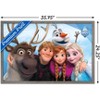 Trends International Disney Frozen - Group 10th Anniversary Framed Wall Poster Prints - 3 of 4
