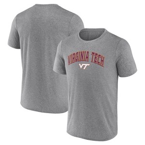 NCAA Virginia Tech Hokies Men's Gray Poly T-Shirt - 1 of 3