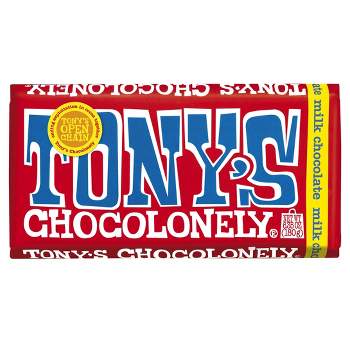 Tony's Milk Chocolate Candy Bar - 6.35oz