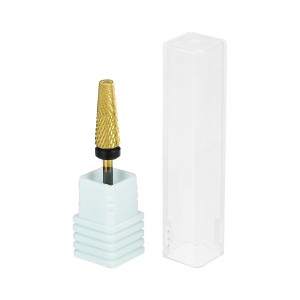 Unique Bargains Tungsten Steel Nail Drill Bits Gold Tone 1 Pc - 1 of 4