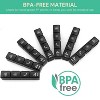 BUG HULL Weekly Pill Box for Travelling, 4 Times a Day, 7 Day Pill Container, Portable/Removable Medicine Organizer, Vitamins, Supplements - 3 of 4