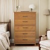 Galano Kellie 5 Drawer 31.5 in. Wide Chest of Drawer (Sturdy, Effortless Assembly with Interlocking Drawers) - 3 of 4