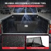 Tongue Box, Trailer Tongue Box -Heavy Duty Aluminum Diamond Plate Tool Chest with Lock/Keys, Waterproof Utility Box for Pickup Truck/RV/ATV - 4 of 4