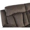 CAVINAS 20 Inch Recliner Chair for Living Room,Modern Reclining Chair with Adjustable Footrest,Upholstered Home Theater Seating - 4 of 4