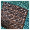 El Paso Set of 4 Wicker Patio Folding Chairs: Weather-Resistant, UV-Protected - Christopher Knight Home - 3 of 4